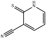2-巯基烟腈, 52505-45-0, 结构式