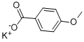 4-ANISIC ACID POTASSIUM SALT Struktur