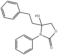 4-Hydroxy-3-phenyl-4-(2-phenylethyl)-2-oxazolidinone|