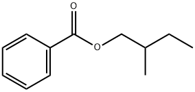 2-甲基丁醇苯甲酸酯, 52513-03-8, 结构式