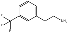 3-(トリフルオロメチル)フェネチルアミン 化学構造式