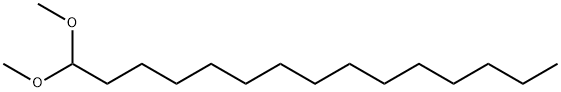 Pentadecanaldimethylacetal 结构式