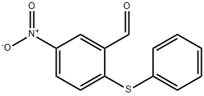 5-NITRO-2-(PHENYLTHIO)BENZALDEHYDE Structure