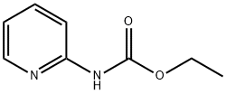 ピリジン-2-イルカルバミン酸エチル 化学構造式