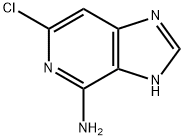 6-氯-3H-咪唑并[4,5-C]吡啶-4-胺 结构式