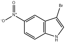 3-bromo-5-nitro-1H-indole Struktur