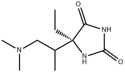2,4-Imidazolidinedione,5-[2-(dimethylamino)-1-methylethyl]-5-ethyl-,(5S)-(9CI) Struktur