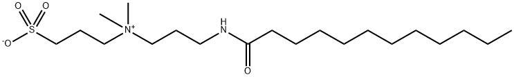 N,N-ジメチル-N-[3-[(1-オキソドデシル)アミノ]プロピル]-3-スルホナト-1-プロパンアミニウム 化学構造式