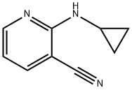 2-(环丙基氨基)-3-吡啶甲腈, 52583-90-1, 结构式