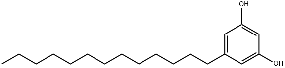 5-十三烷基-1,3-苯二醇 结构式