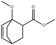1-メトキシビシクロ[2.2.2]オクタ-5-エン-2-カルボン酸メチル 化学構造式