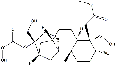 蚜虫双乙酸酯,52592-12-8,结构式