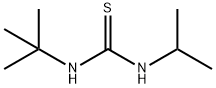 N-T-BUTYL-N'-ISOPROPYLTHIOUREA Structure