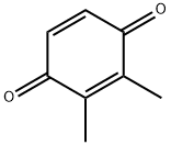 2,3-dimethyl-2,5-cyclohexadiene-1,4 dione Structure
