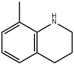 8-メチル-1,2,3,4-テトラヒドロキノリン 化学構造式