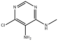 6-chloro-N-methyl-pyrimidine-4,5-diamine Structure