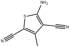 2-amino-3,5-Dicyanoacetophenone Struktur