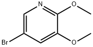 5-Bromo-2,3-dimethoxypyridine Struktur