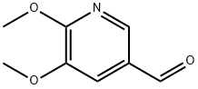 5,6-Dimethoxynicotinaldehyde Struktur