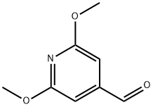 2,6-二甲氧基吡啶-4-甲醛 结构式