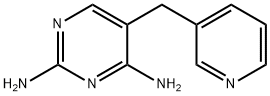 5-(3-Pyridinylmethyl)pyrimidine-2,4-diamine Struktur