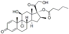 戊酸倍他米松EP杂质H, 52619-18-8, 结构式