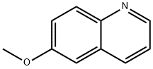 6-メトキシキノリン 化学構造式