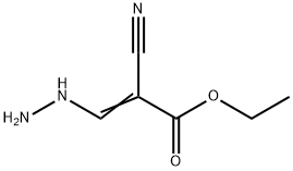 ethyl 2-cyano-3-hydrazinoacrylate Struktur