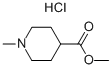 1-METHYL-4-PIPERIDINECARBOXYLIC ACID METHYL ESTER HCL,52632-33-4,结构式