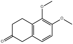 5,6-DIMETHOXY-2-TETRALONE Struktur