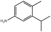 4-Methyl-3-(1-methylethyl)benzenamine Struktur