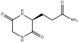 シクロ(-GLY-GLN) 化学構造式