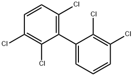 2,2',3,3',6-戊氯联苯 结构式