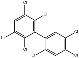2,2',3,4',5,5',6-HEPTACHLOROBIPHENYL Struktur