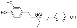 dobutamine hydrochloride 化学構造式