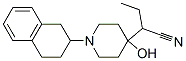 4-(1-Cyanopropyl)-1-(1,2,3,4-tetrahydronaphthalen-2-yl)piperidin-4-ol Structure