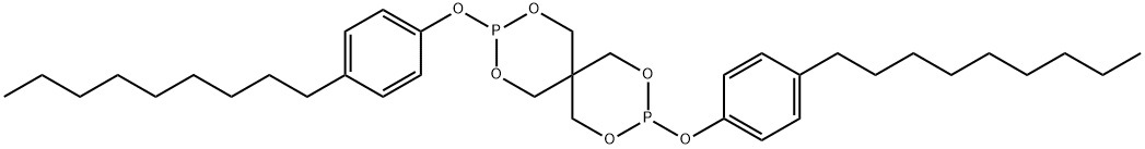 3,9-bis(p-nonylphenoxy)-2,4,8,10-tetraoxa-3,9-diphosphaspiro[5.5]undecane Struktur
