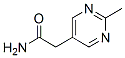 5-Pyrimidineacetamide, 2-methyl- (7CI,8CI,9CI) Structure
