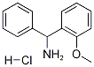 (2-甲氧基苯基)(苯基)甲胺盐酸盐 结构式