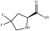 L-Proline, 4,4-difluoro- (9CI) Struktur