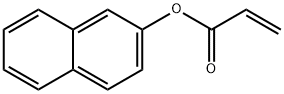 2-萘基丙烯酸酯 结构式