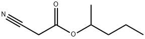 Acetic acid, cyano-, 1-Methylbutyl ester Struktur