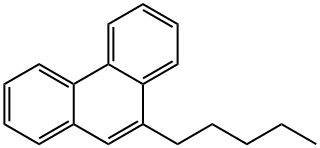 9-PENTYL-PHENANTHRENE, 52689-26-6, 结构式