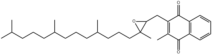 环氧化物植物二酮, 52691-91-5, 结构式