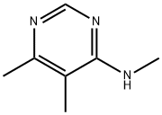 4-Pyrimidinamine, N,5,6-trimethyl- (9CI) 结构式