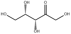 (3R,4S)-2-オキソペンタン-1,3,4,5-テトラオール 化学構造式