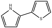 2-(2-噻吩基)吡咯 结构式