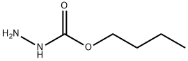 Hydrazinecarboxylic  acid,  butyl  ester 结构式