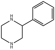 2-フェニルピペラジン 化学構造式