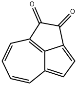 Cyclopent[cd]azulene-1,2-dione 结构式